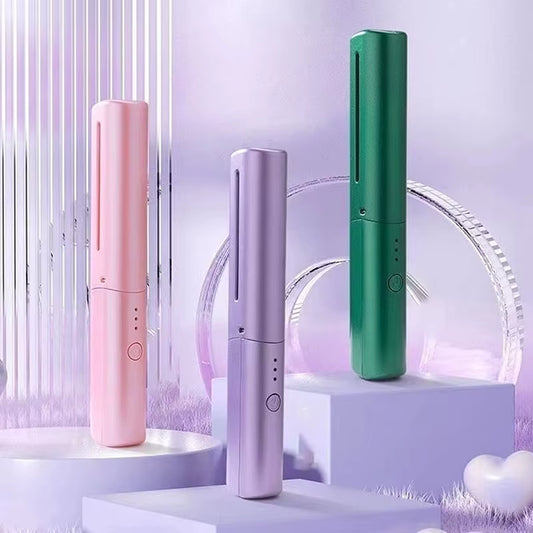 Pente elétrico sem fio 2 em 1